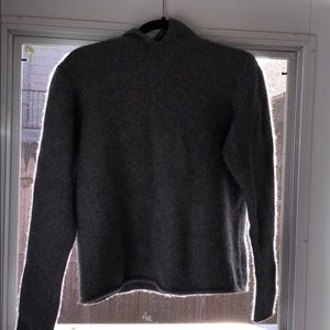 Gray Eileen fisher Cashmere hoodie